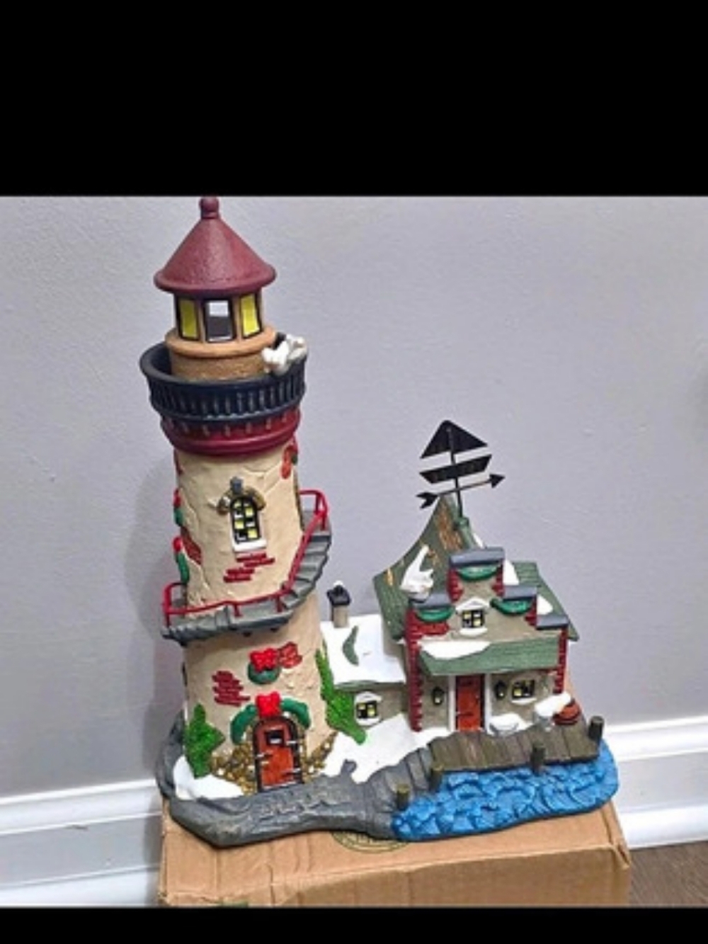 Butler's Wharf Lighthouse Village Decor